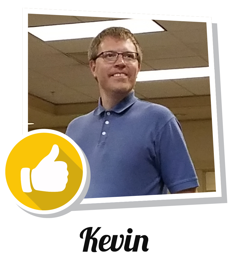 Kevin's success story